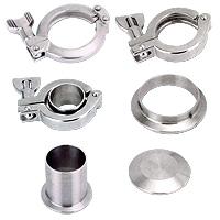 Clamp Fittings of Taiwan Sanfit Metal Industry is a Union Fittings and Fittings Clamp, 3A - Tri - Clamp Fittings  manufacturer