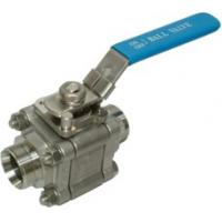 Three Piece Bolted/In-Line Maintenance 2000PSI STAINLESS/CARBOM STEEL BALL VALVES-STANDARD PORT